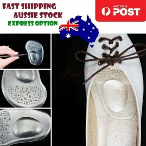 10cmx7cm Silicone Ball Foot Cushion Insoles Metatarsal Support Insert Pad Shoes