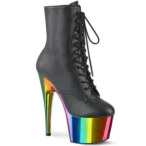 7inch Chrome Plated platform Boot