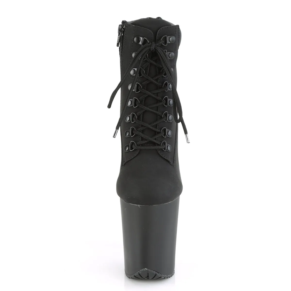 8 Inch Heel FLAMINGO-800TL-02 Black Nubuck