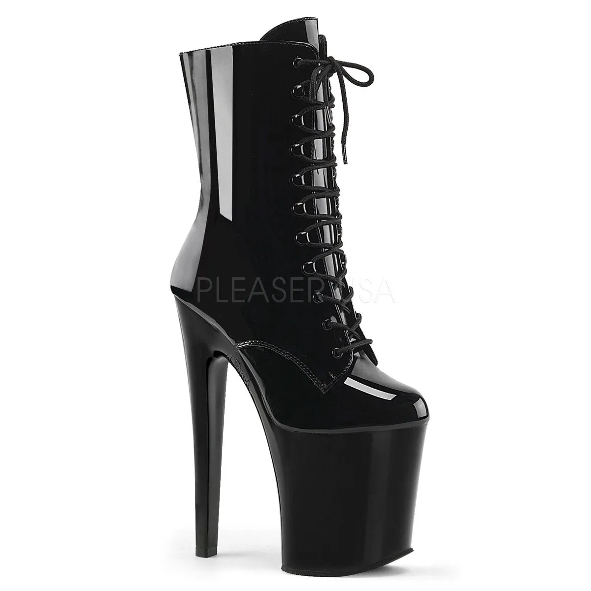 8" Spike Heel Platform Boots (XTREME-1020)