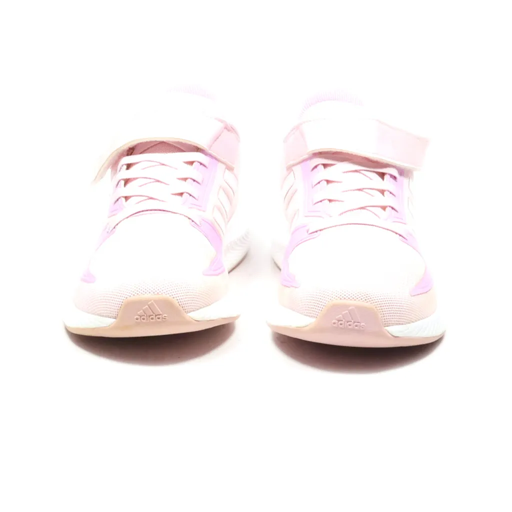 Adidas Tensaur Run Sport Shoes Fabric Pink Colour For Kids