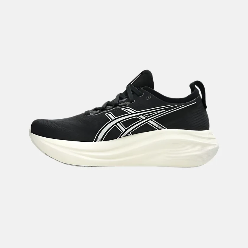 Asics Gel-Nimbus 27 Men's Running Shoes -Black/Lake Grey
