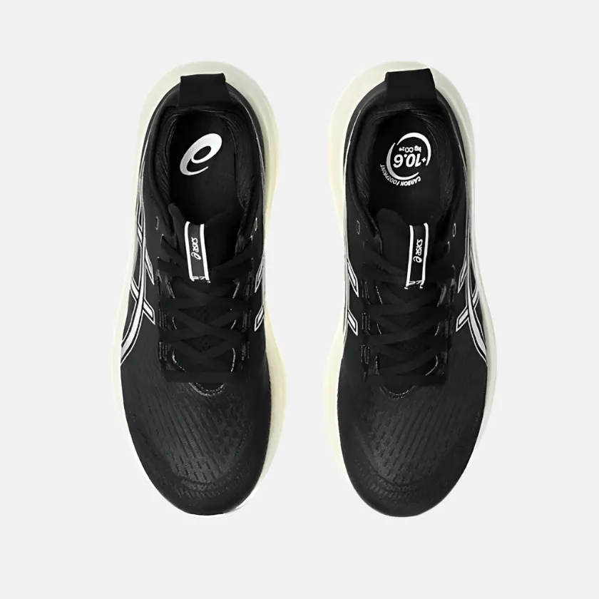 Asics Gel-Nimbus 27 Men's Running Shoes -Black/Lake Grey