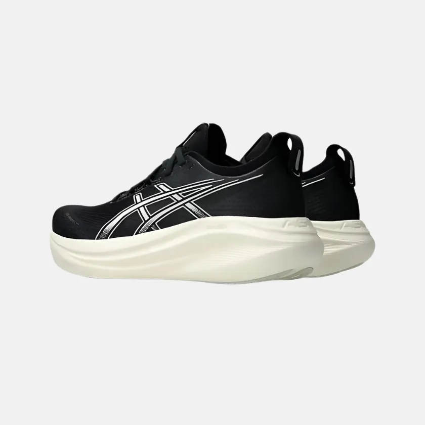 Asics Gel-Nimbus 27 Men's Running Shoes -Black/Lake Grey