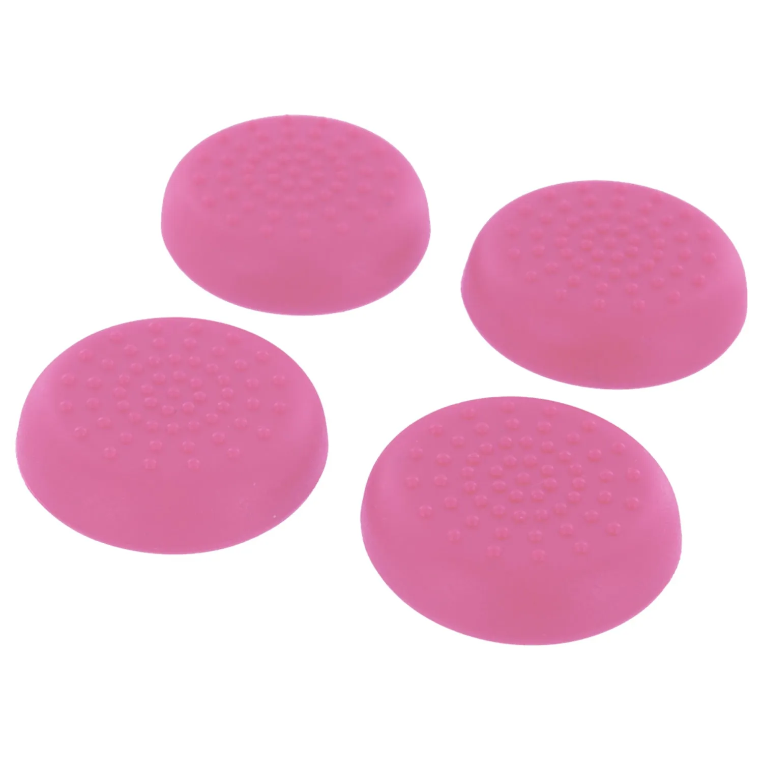 Assecure TPU protective analogue thumb grip stick caps for Sony PS4 controllers [Playstation 4] - 4 pk - pink