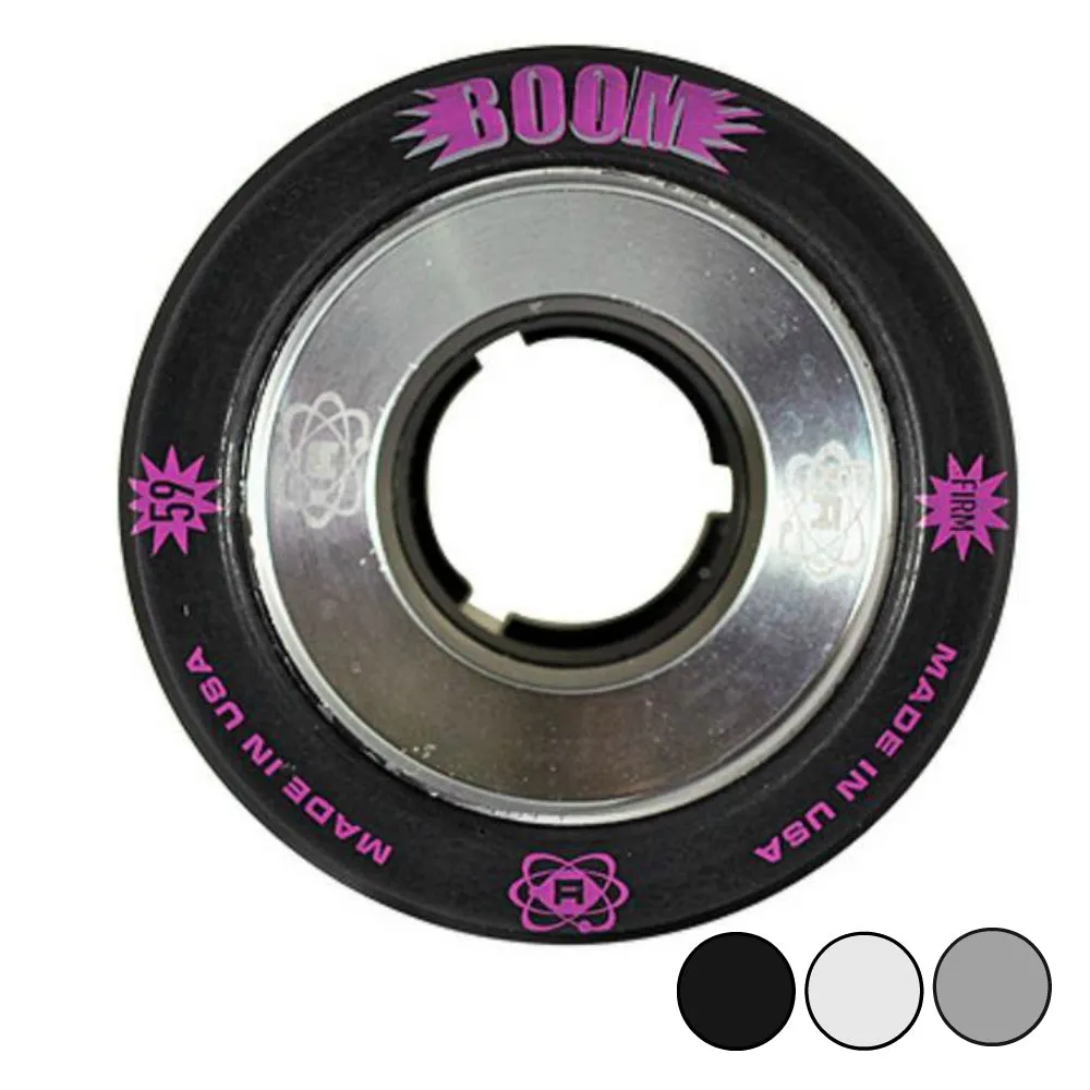 Atom Boom HP 59mm/38mm Alloy Roller Skate Wheels - 4pack