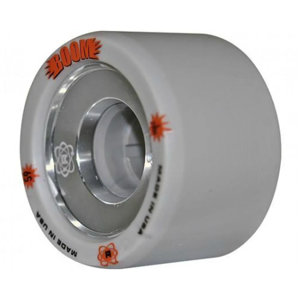 Atom Boom HP 59mm/38mm Alloy Roller Skate Wheels - 4pack