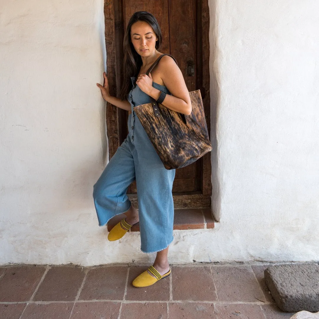 Beaded Mules - Mustard
