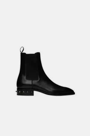 Black Volcano Chelsea Boots