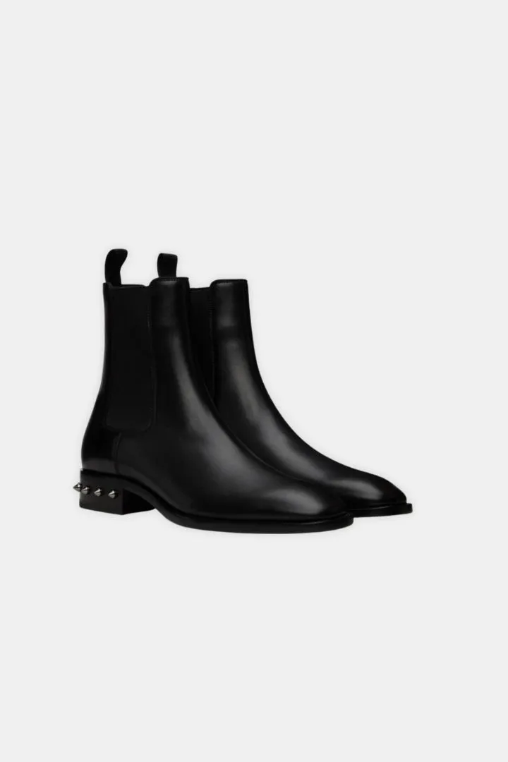 Black Volcano Chelsea Boots