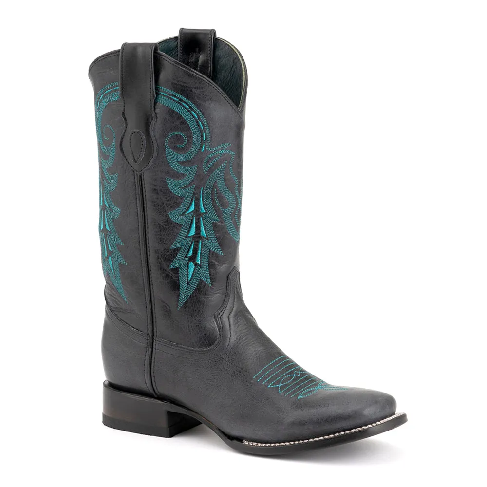 Blaze Square Toe Cowboy Boots