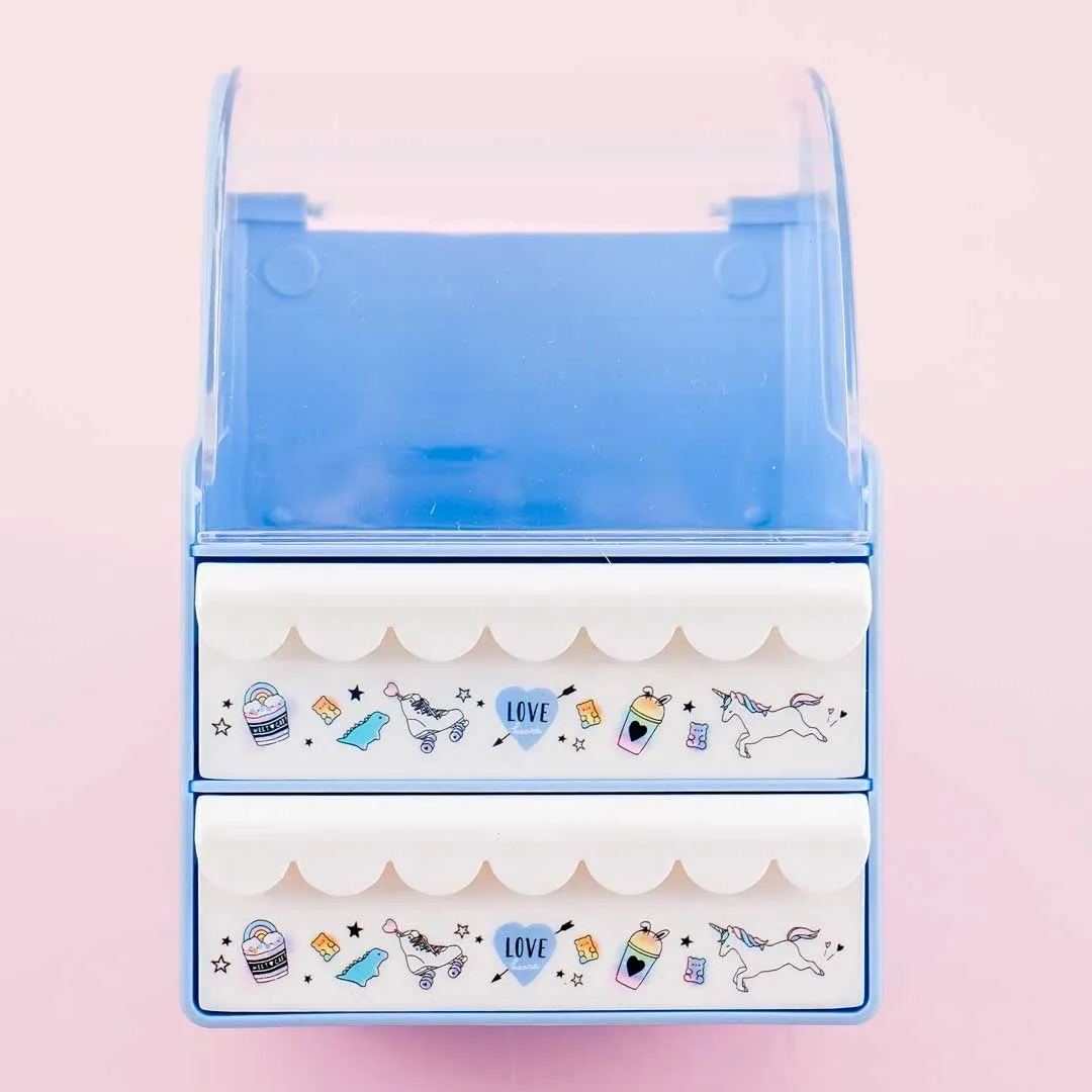 Blue Style Jewelry Chest