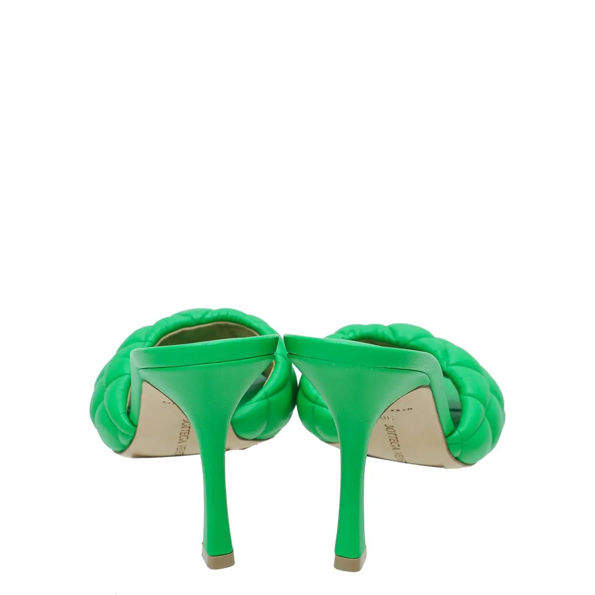 Bottega Veneta Parakeet Padded Mule 39