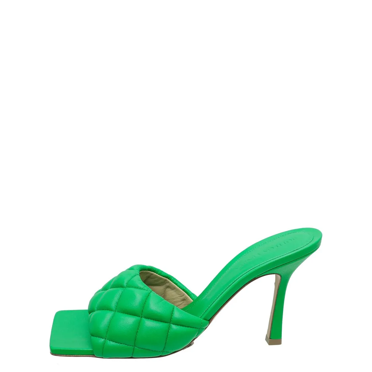 Bottega Veneta Parakeet Padded Mule 39