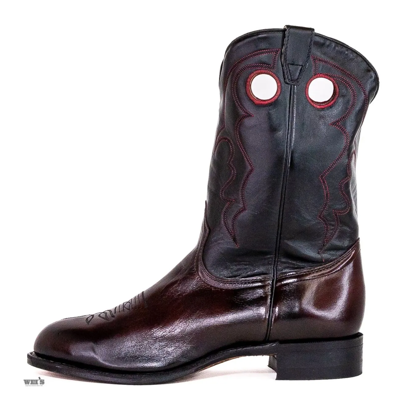 Boulet Men's Cowboy Boots 13" Cody Snyder Bullhide Roper Heel U Toe