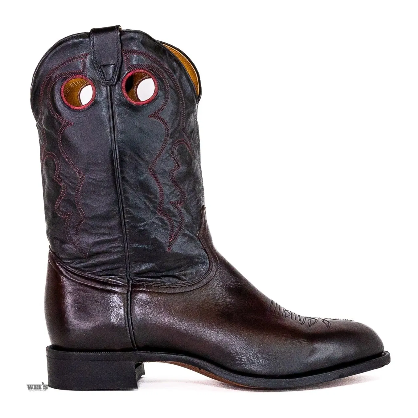 Boulet Men's Cowboy Boots 13" Cody Snyder Bullhide Roper Heel U Toe