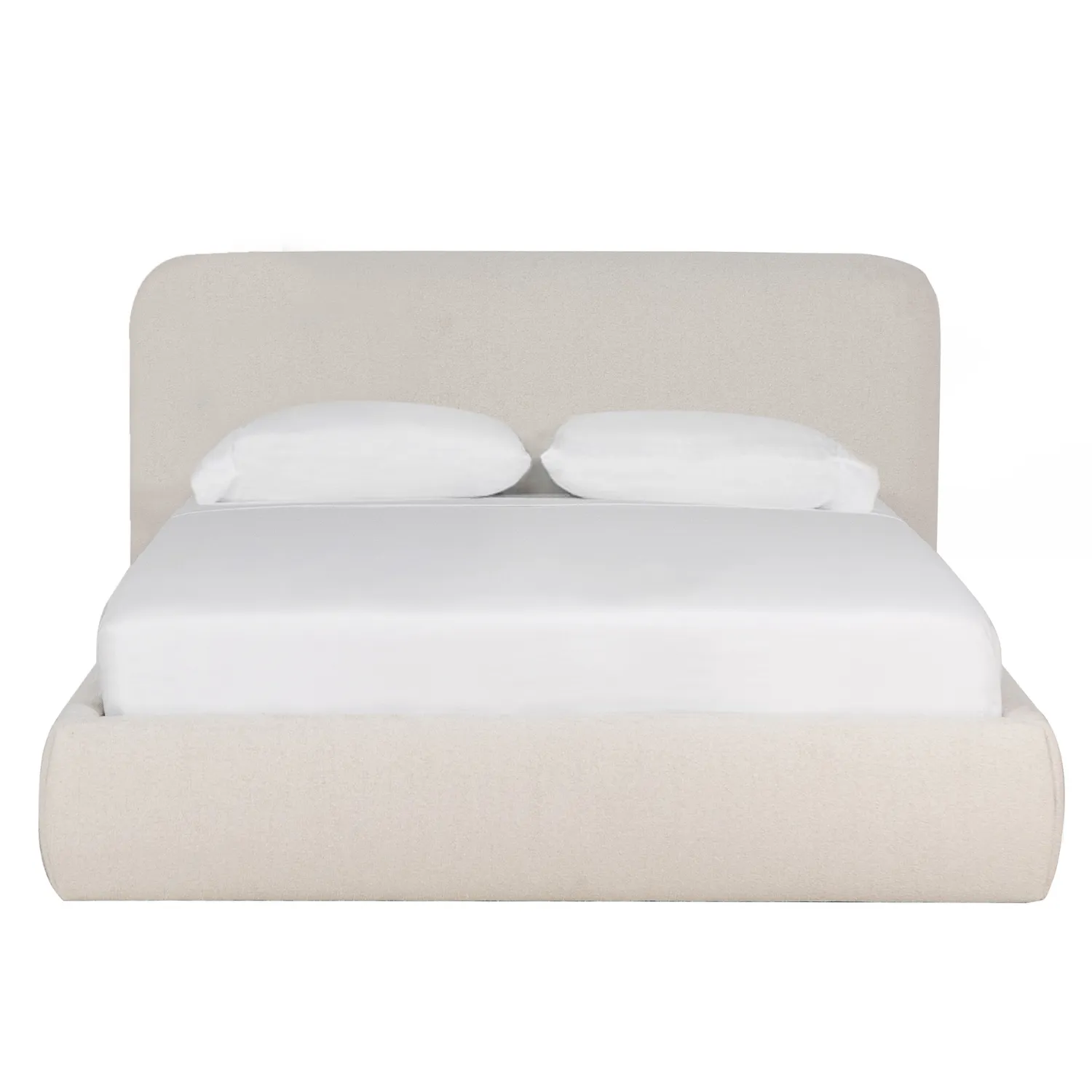 Broadview Mellow Ivory Platform Bed