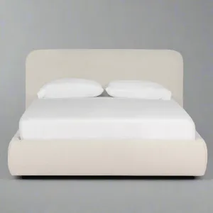 Broadview Mellow Ivory Platform Bed