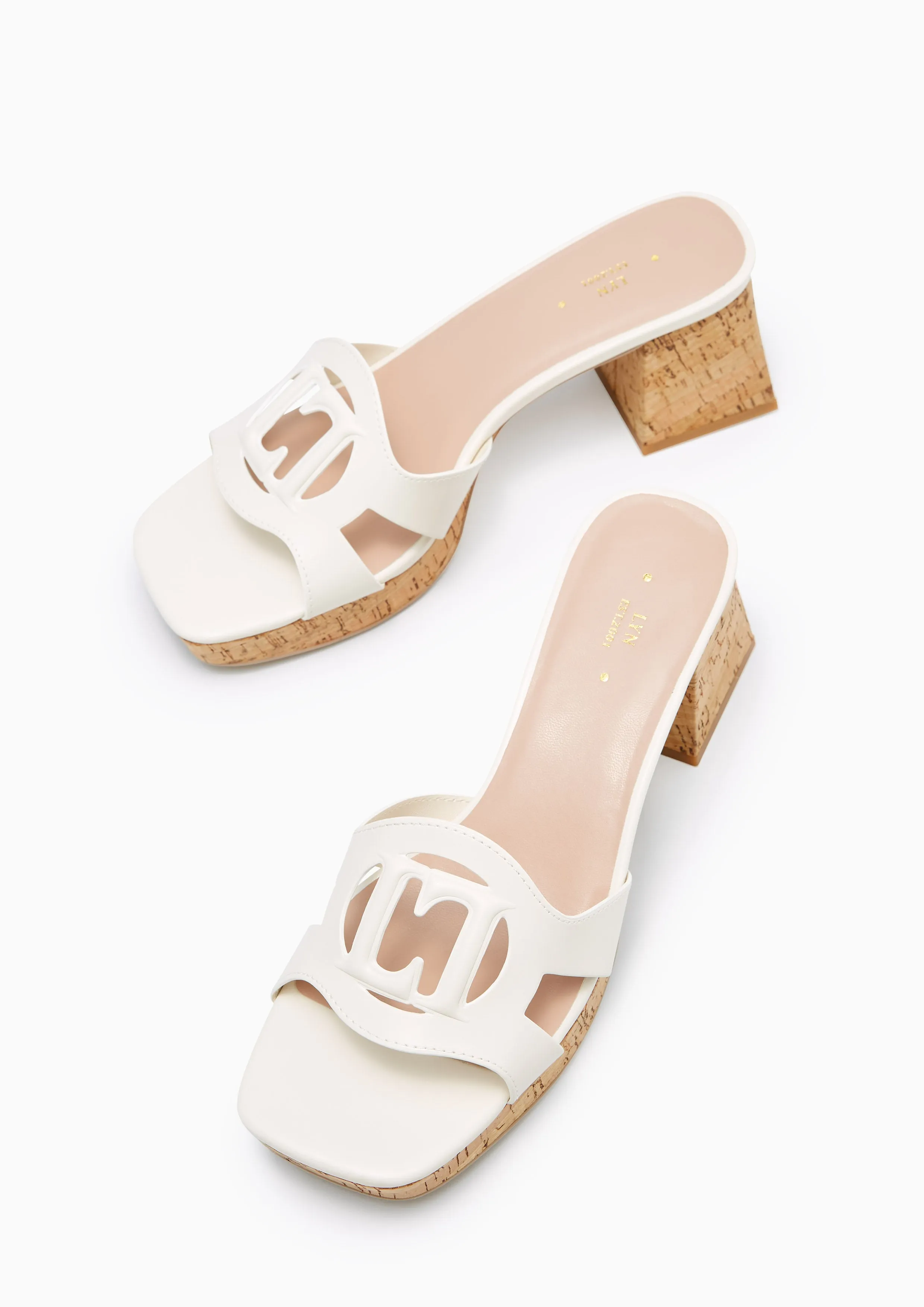 Candas Mid Heels - Ivory