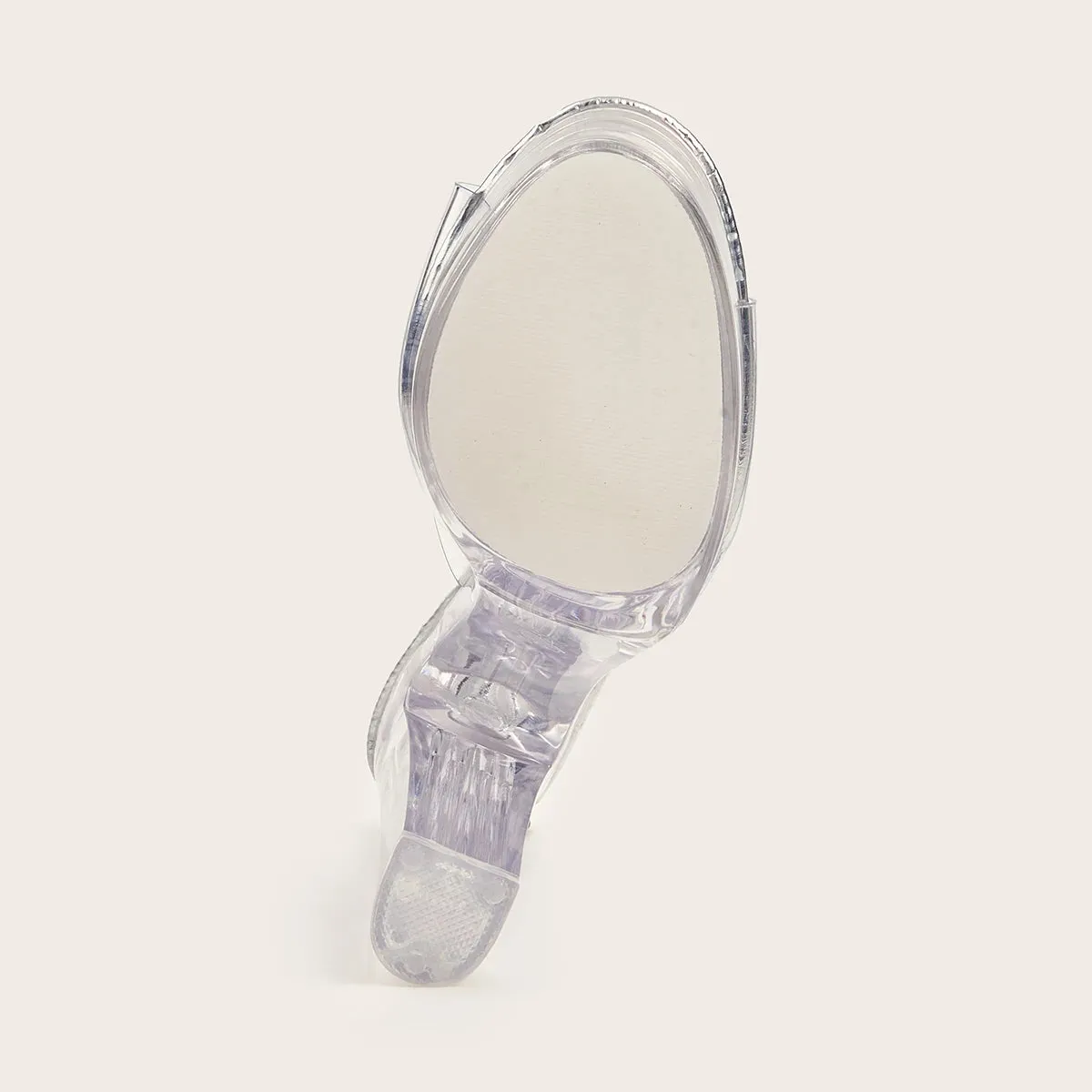 Can’t See Through Me Platform Heels