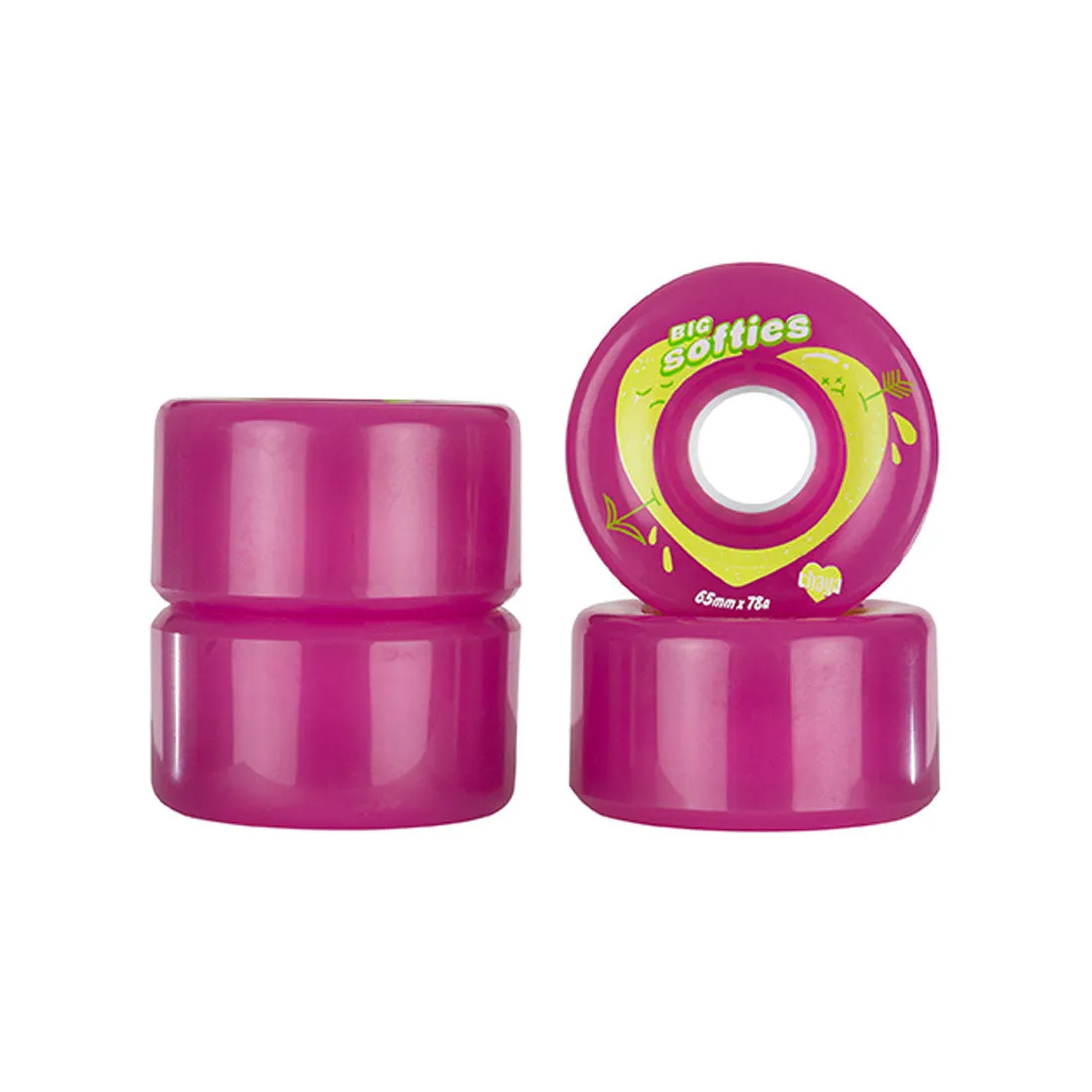 Chaya Big Softies 65mm 78a 4pk