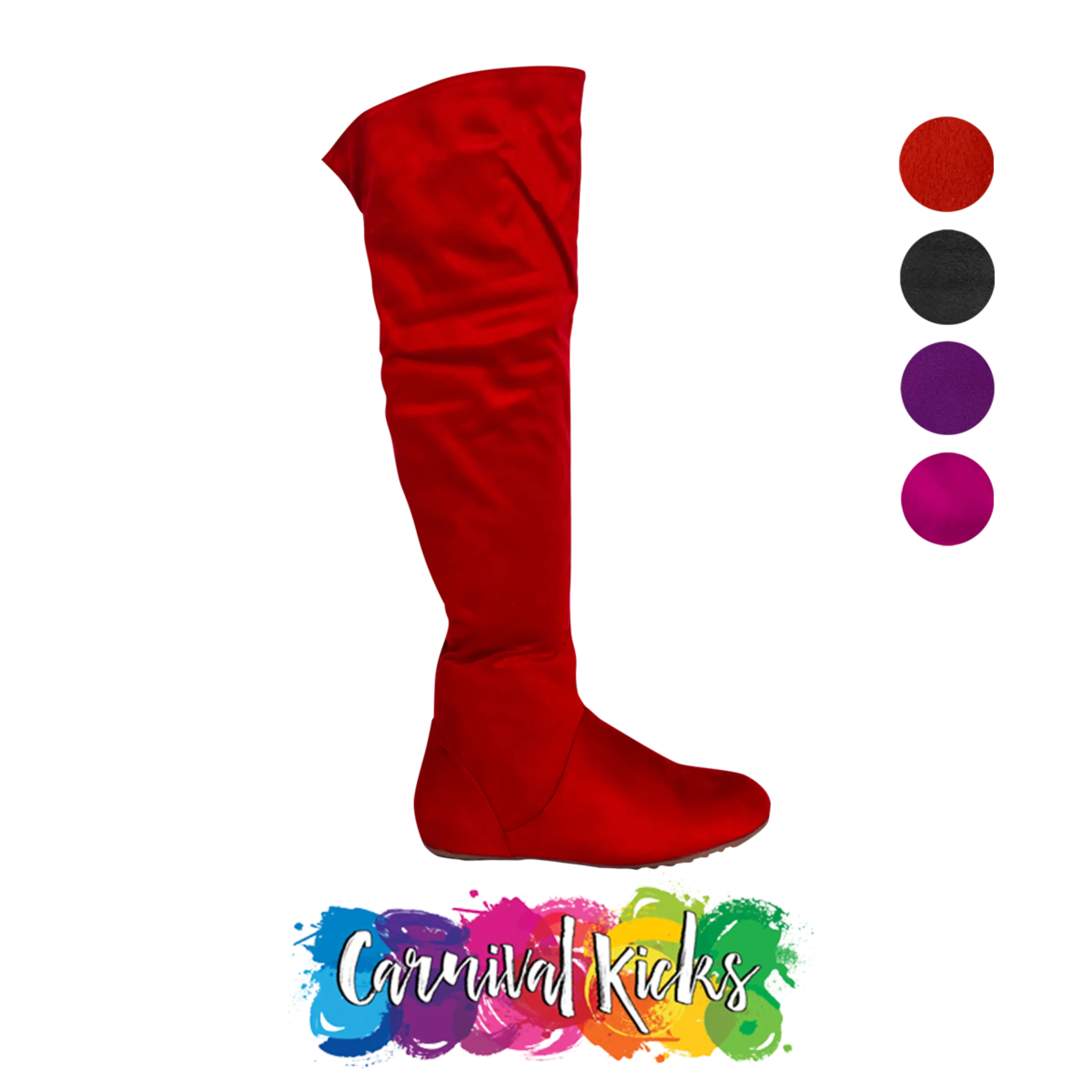 Christy (SALE) - Women's Thigh-High Carnival Boots