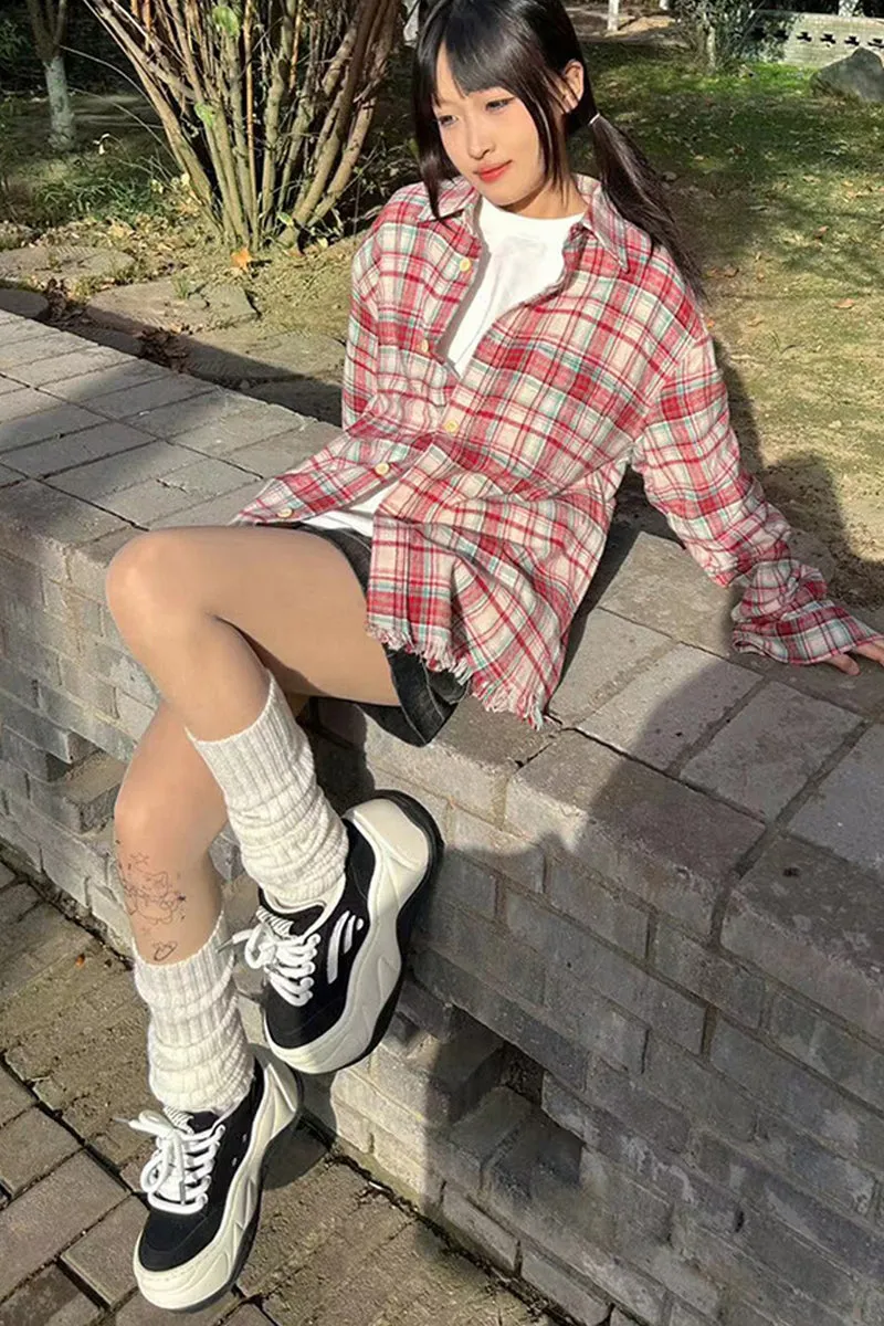 Chunky Platform Black Shoes
