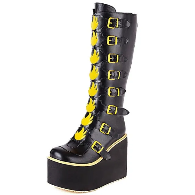 Chunky Platform Boots