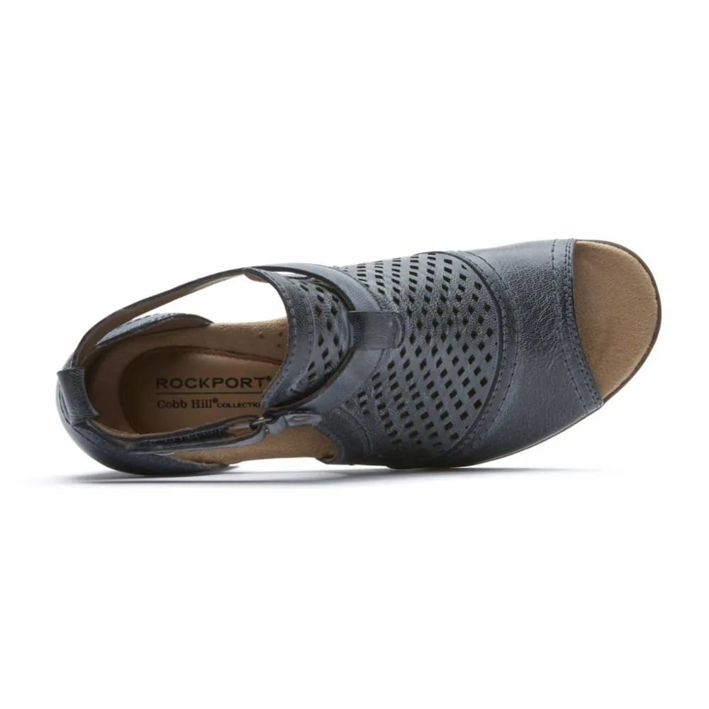 Cobb Hill HATTIE HI CUFF SANDAL BLACK HAZE