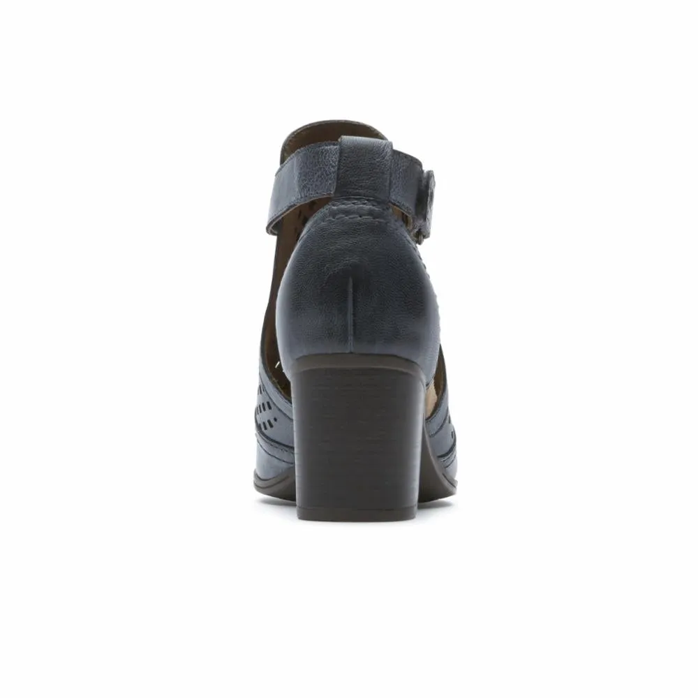 Cobb Hill HATTIE HI CUFF SANDAL BLACK HAZE