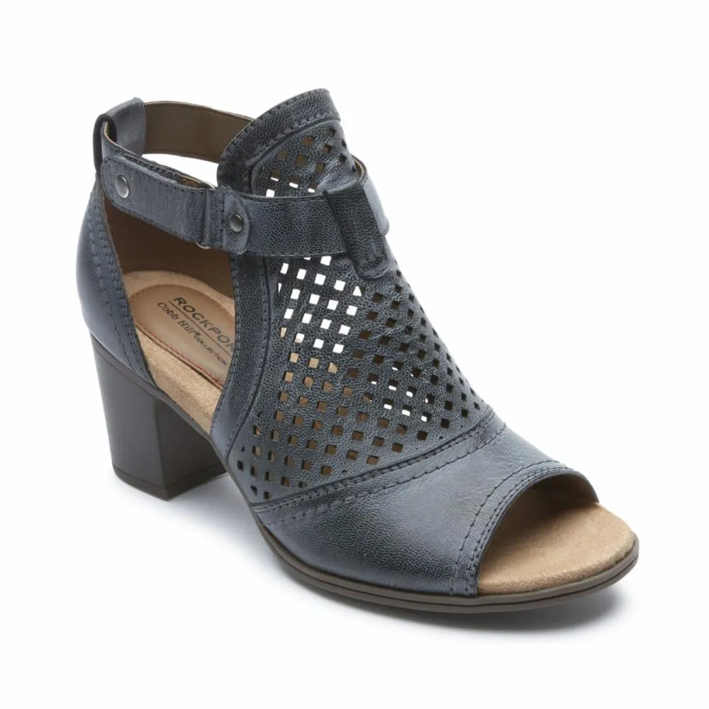 Cobb Hill HATTIE HI CUFF SANDAL BLACK HAZE