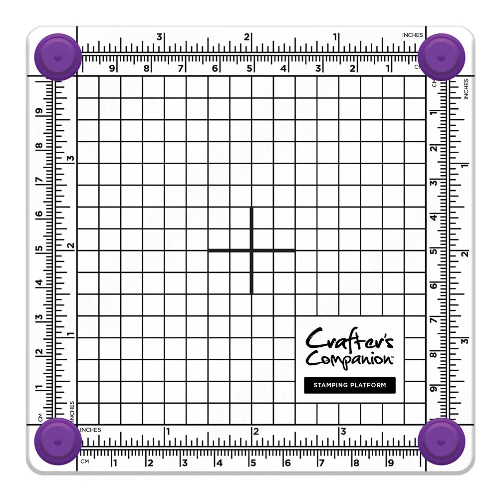 Crafter's Companion Stamping Platform 4"x4"