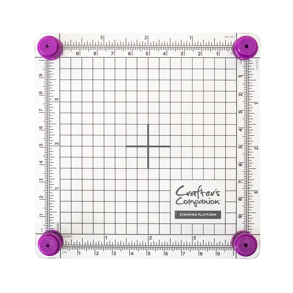 Crafter's Companion Stamping Platform 4"x4"