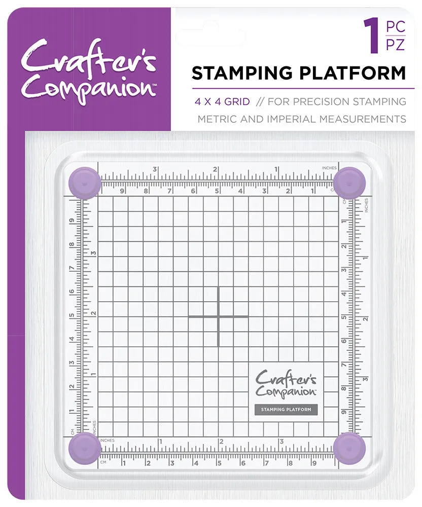Crafter's Companion Stamping Platform 4"x4"