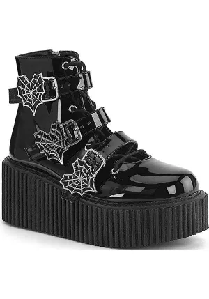 CREEPER-260 [Black Patent] | BOOTS [PREORDER]