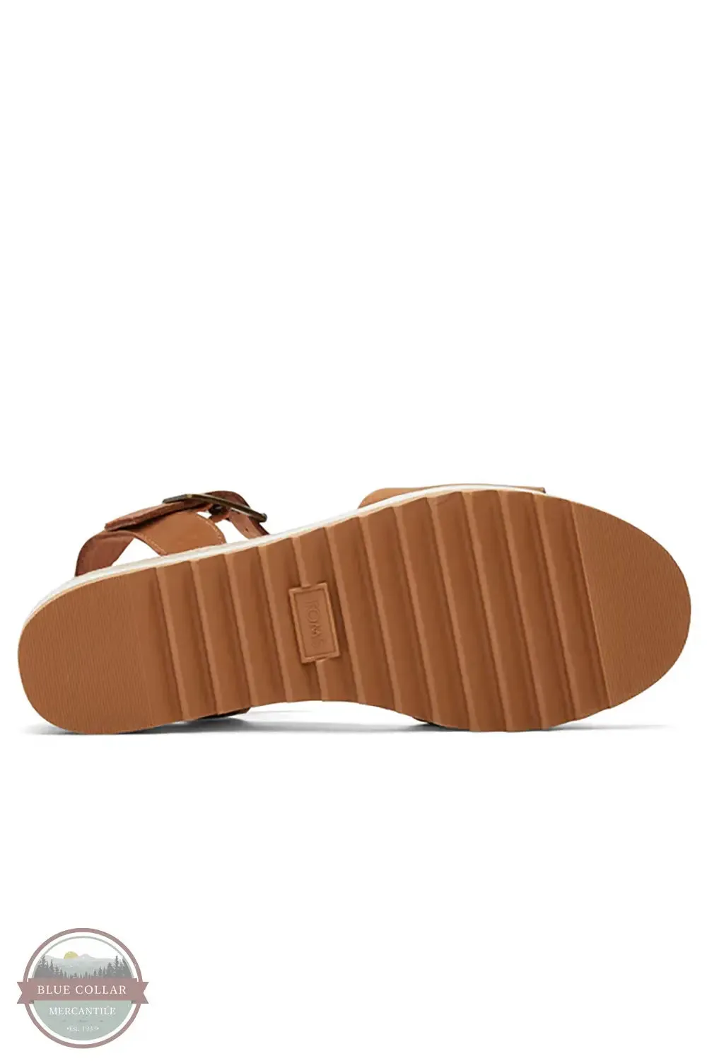 Diana Tan Leather Wedge Sandal 10019757