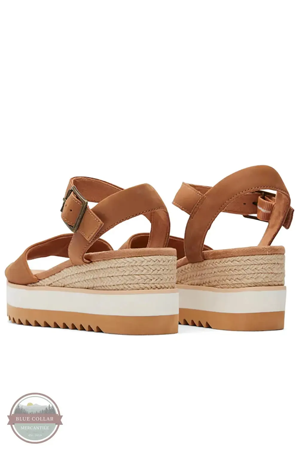 Diana Tan Leather Wedge Sandal 10019757