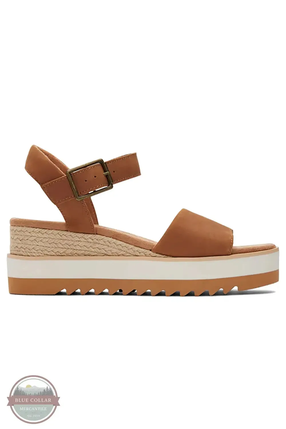 Diana Tan Leather Wedge Sandal 10019757