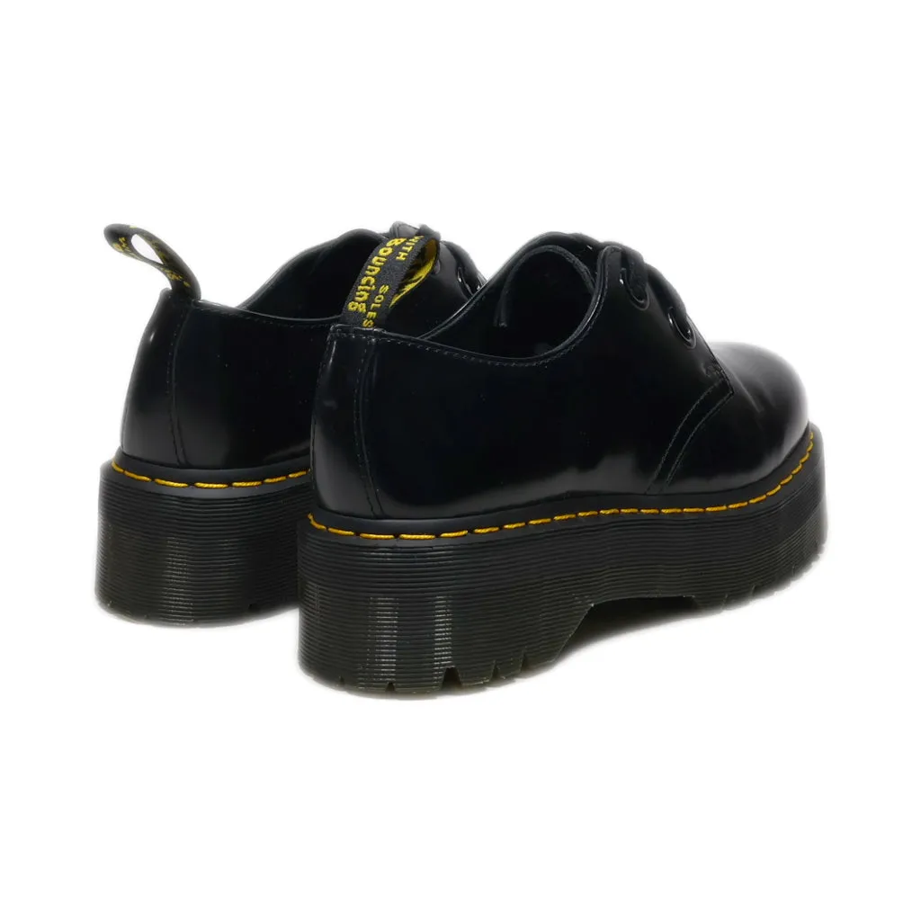 Dr. Martens Holly Lace Ups Leather Black Colour For Women