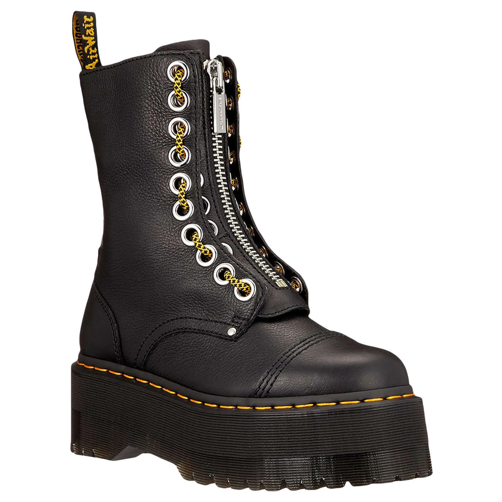 Dr. Martens Sinclair HI Max Milled Nappa Leather Women's Platform Boots
