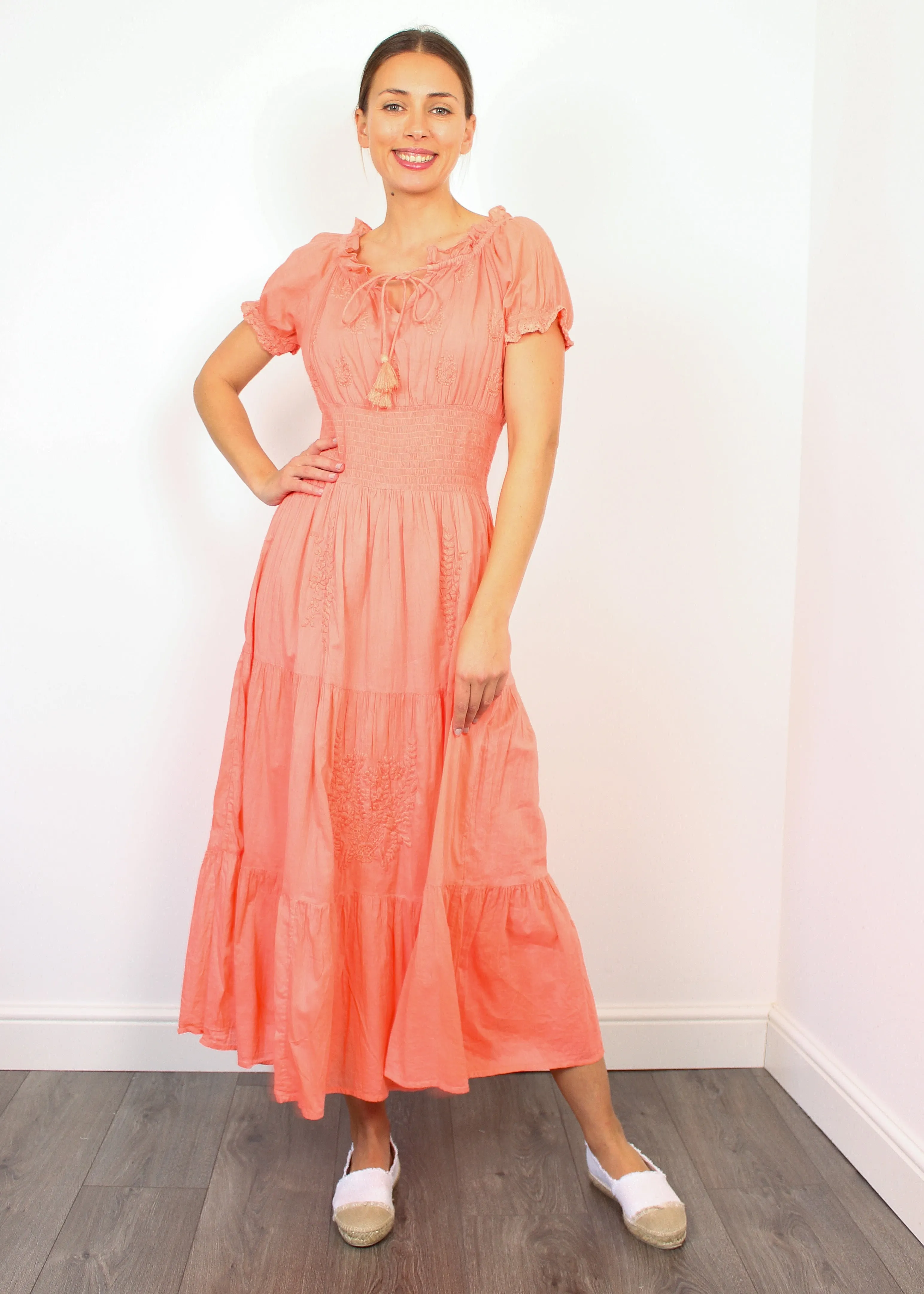 DREAM Kyla Dress in Coral