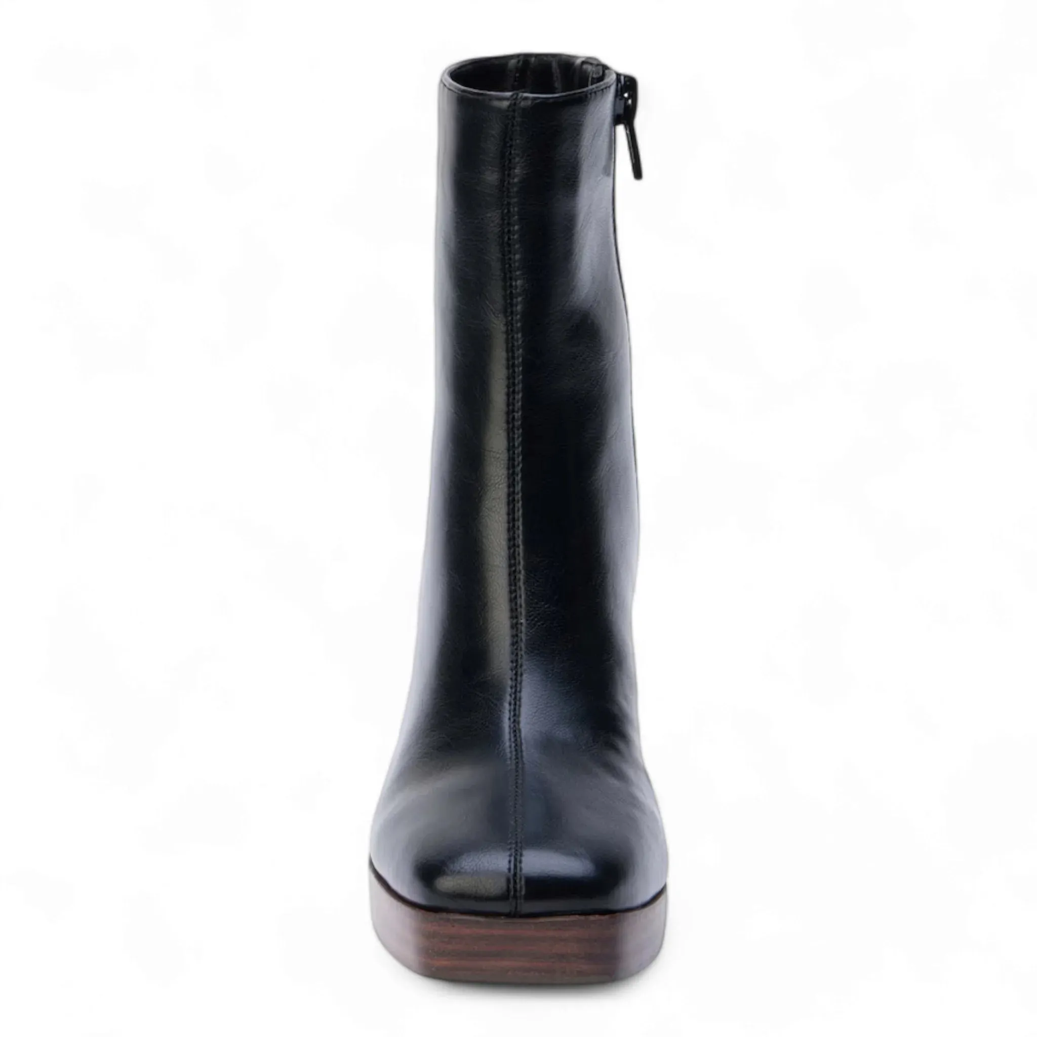 Duke Squared Toe Platform Ankle Boot