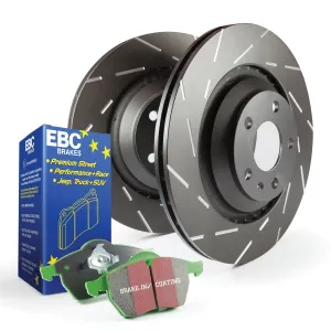 EBC Brakes S2KF1277 S2 Kits Greenstuff 2000 and USR Rotors
