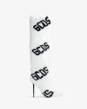 Faux Fur Logo Boots