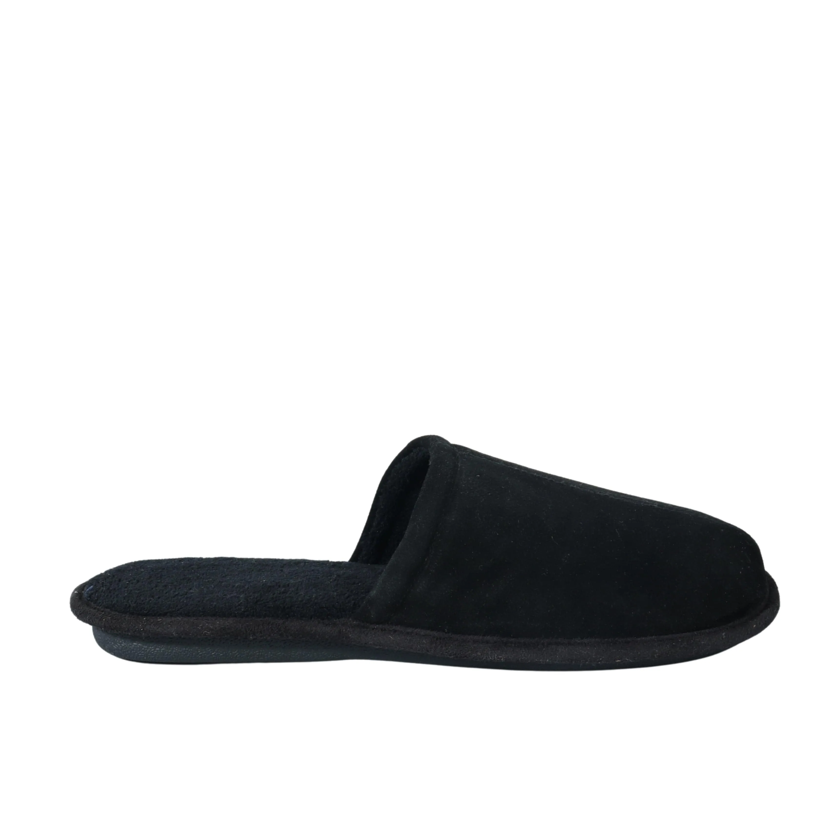 Faux suede slippers