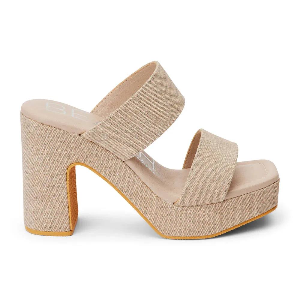 Gem Platform Heel • Sand
