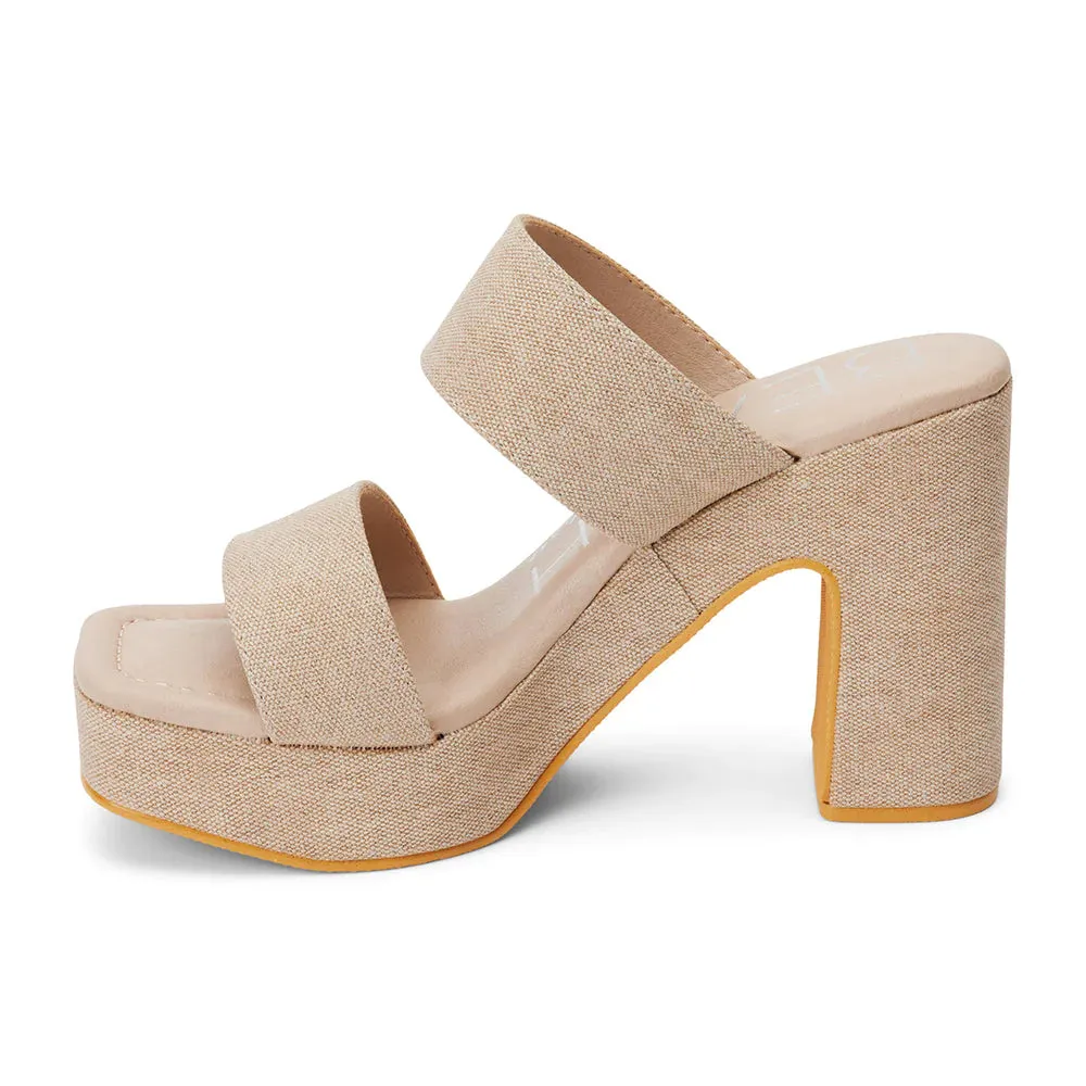 Gem Platform Heel • Sand