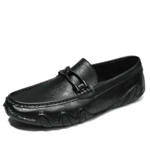 Genuine Leather Man Loafers Luxury Casual Shoes For Men Boat Shoes Handmade Men Driving Shoes Male Mocasines Zapatos