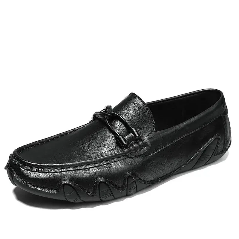 Genuine Leather Man Loafers Luxury Casual Shoes For Men Boat Shoes Handmade Men Driving Shoes Male Mocasines Zapatos
