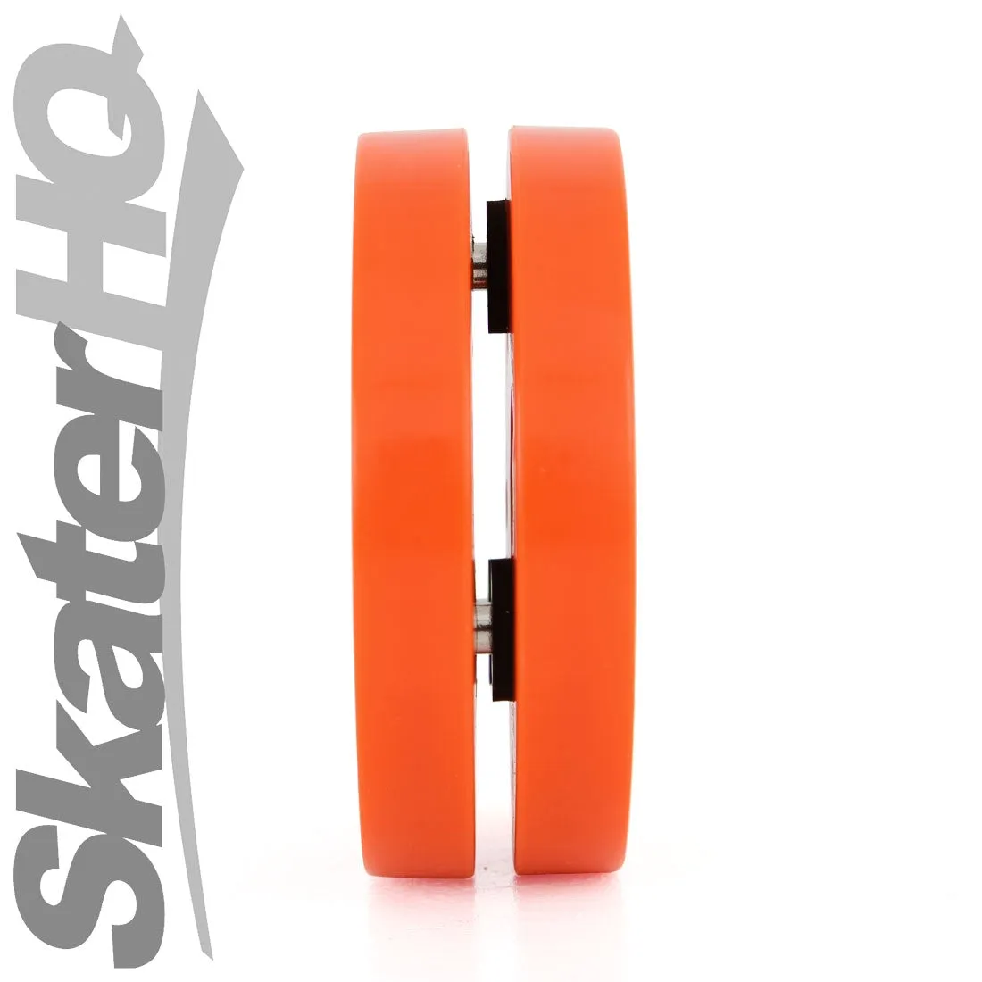 Green Biscuit Hockey Puck - Orange